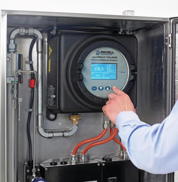 Moisture in Natural Gas Analyzer OptiPEAK TDL600